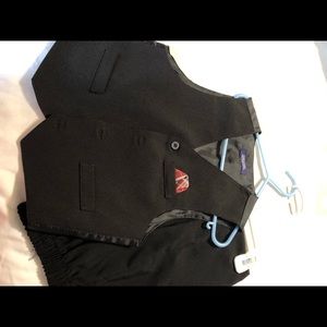 Vest & Pants Suit with Pocket Handkerchief
